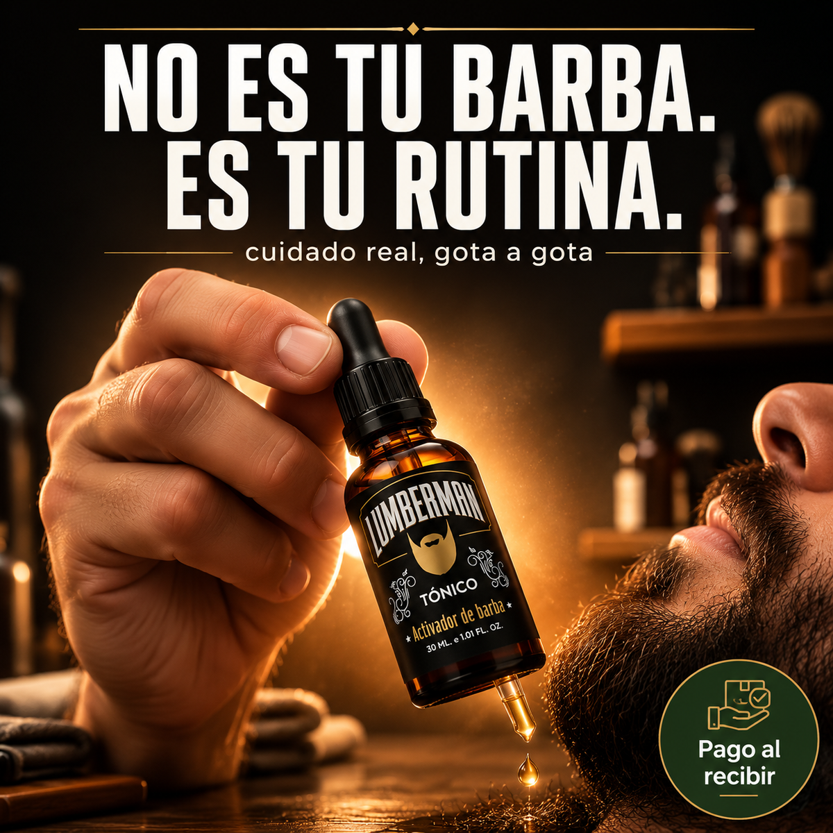 Tónico Activador De Barba Natural 30ML