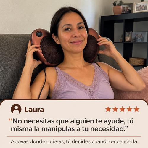 Almohada Eléctrica de Masaje