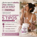Multi-Colágeno 5 TIPOS: Tu Belleza Empieza Desde Adentro