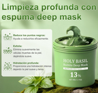 HOLY BASIL Mascarilla de burbujas - Limpieza profunda que no seca tu piel
